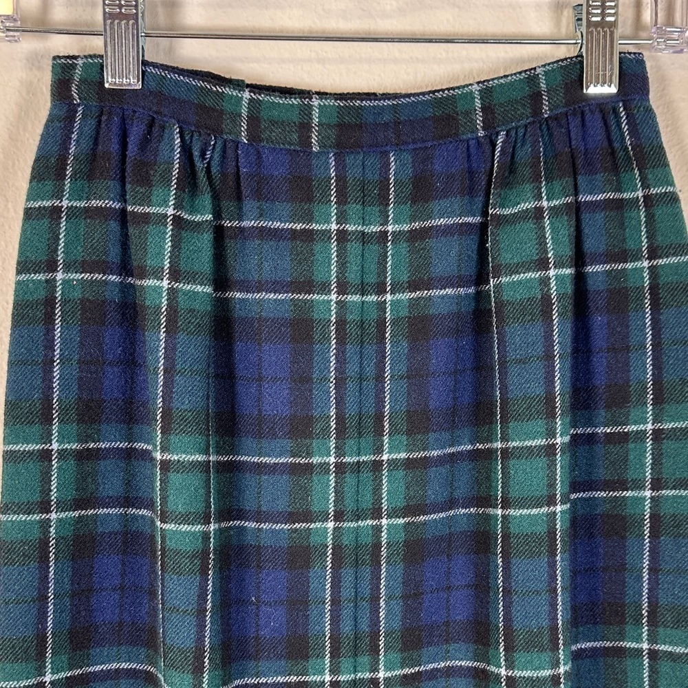 Vintage Pendleton Virgin Wool MacCallum Tartan Plaid Skirt Size 4P - Picture 6 of 8